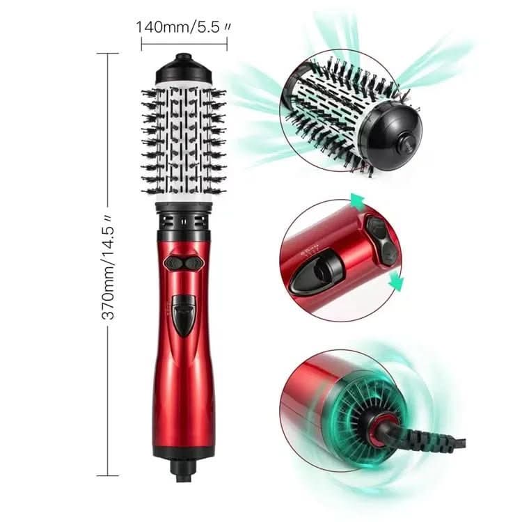 Secador de cabelo e alisador 2-em-1 – Um styling rápido e eficaz 