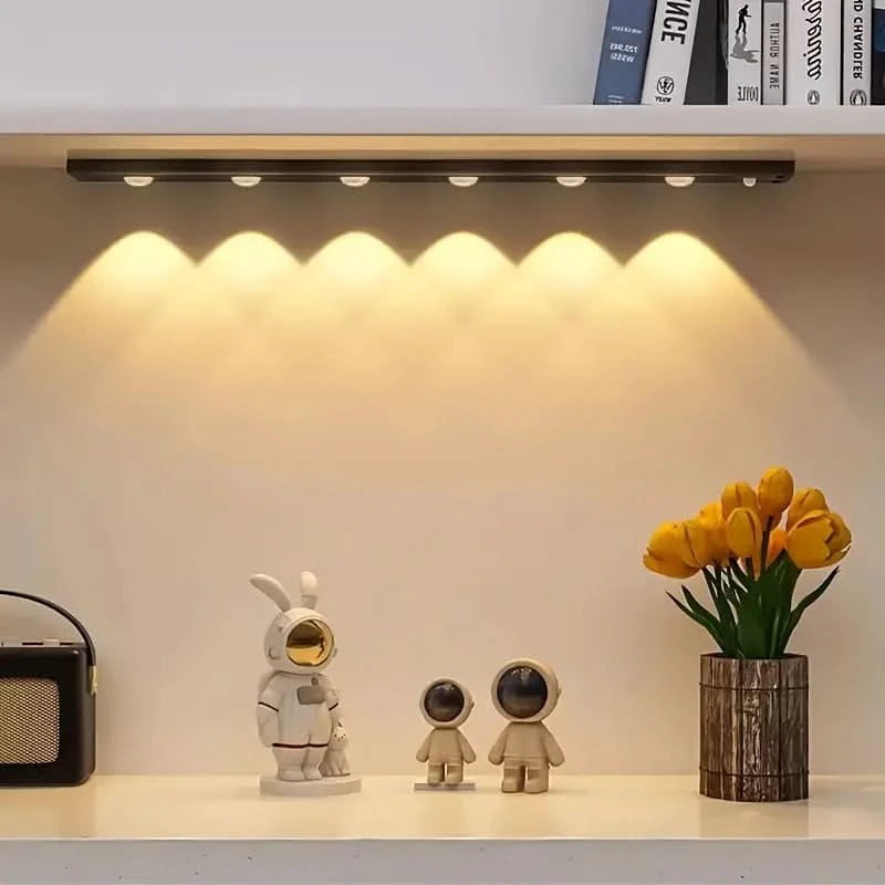 Lâmpada LED adesiva com detector de movimento inteligente 