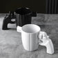 Ultra original design mug with a gun handle 