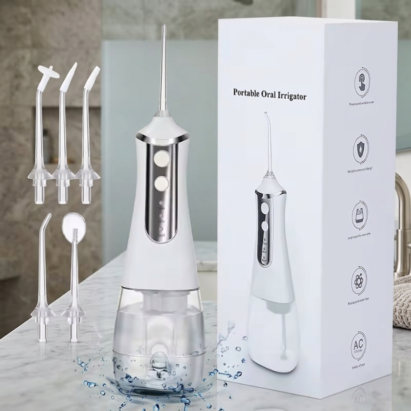 Hydropulse recarregável para cuidados dentários 