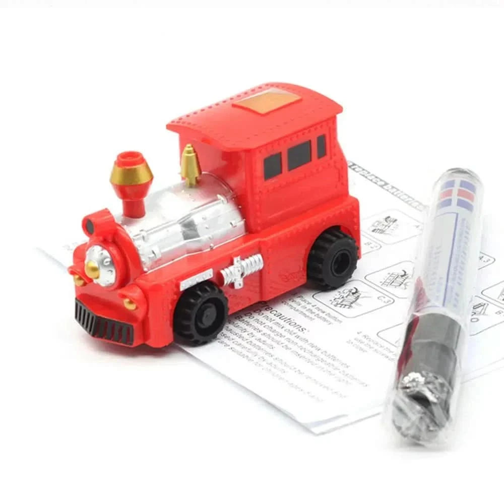 The magic car that follows your drawings as if by magic 