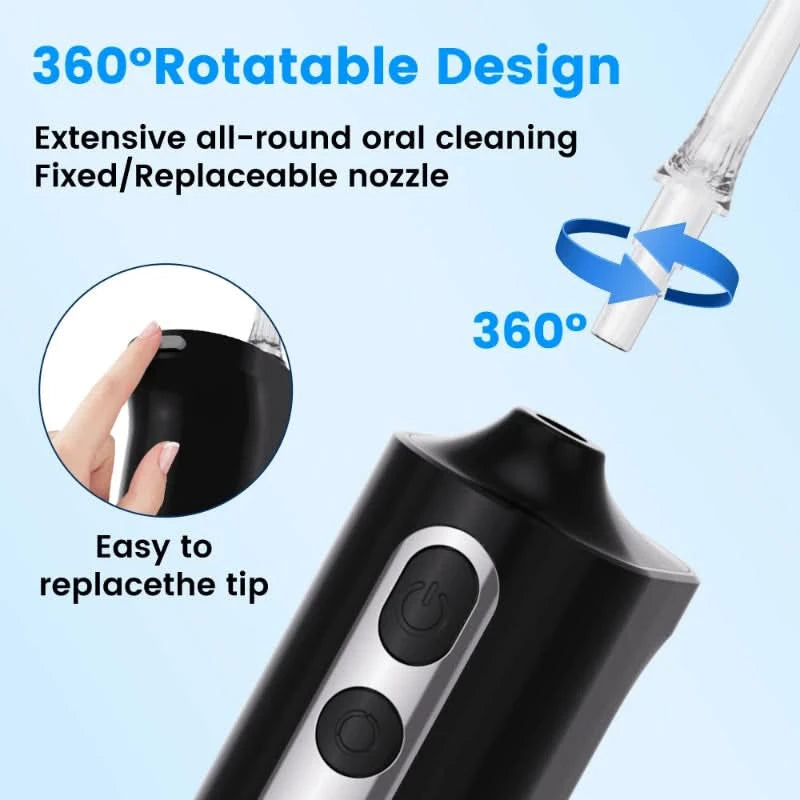 Újratölthető Hydropulse fogápoláshoz 