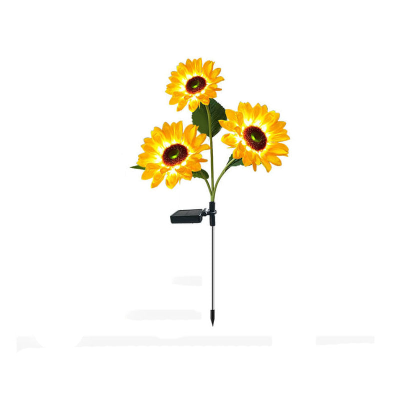 Éclairez votre jardin avec des tournesols solaires