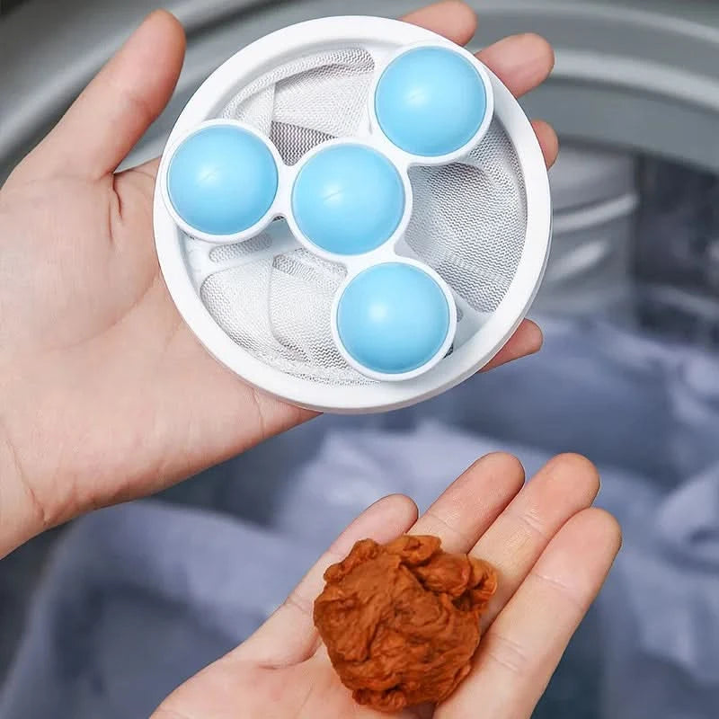 Filtro anti-peli, capelli e residui per lavatrice 