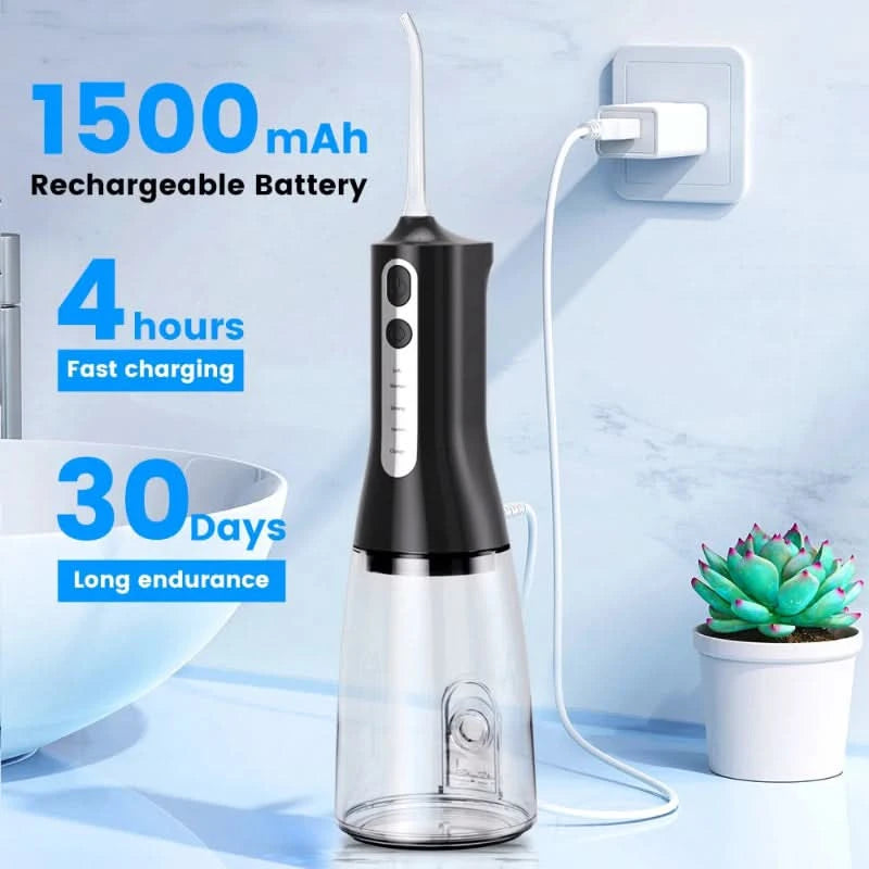 Hydropulse recarregável para cuidados dentários 