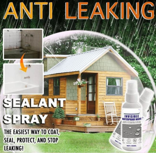 Spray antifuite instantané pour toitures et fissures
