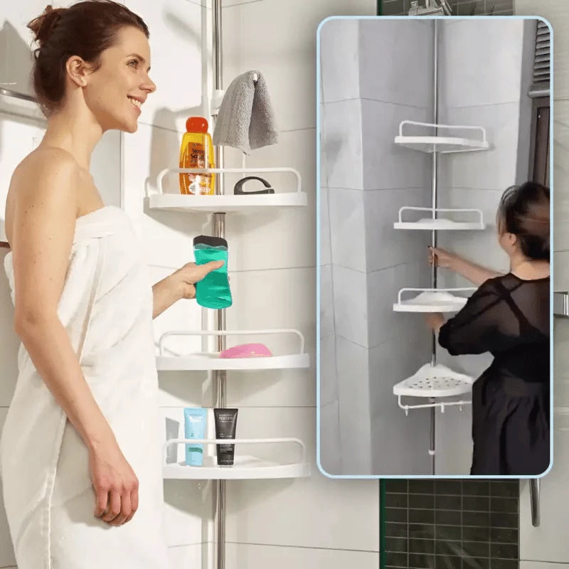 Badezimmerregal für eine perfekte Organisation 