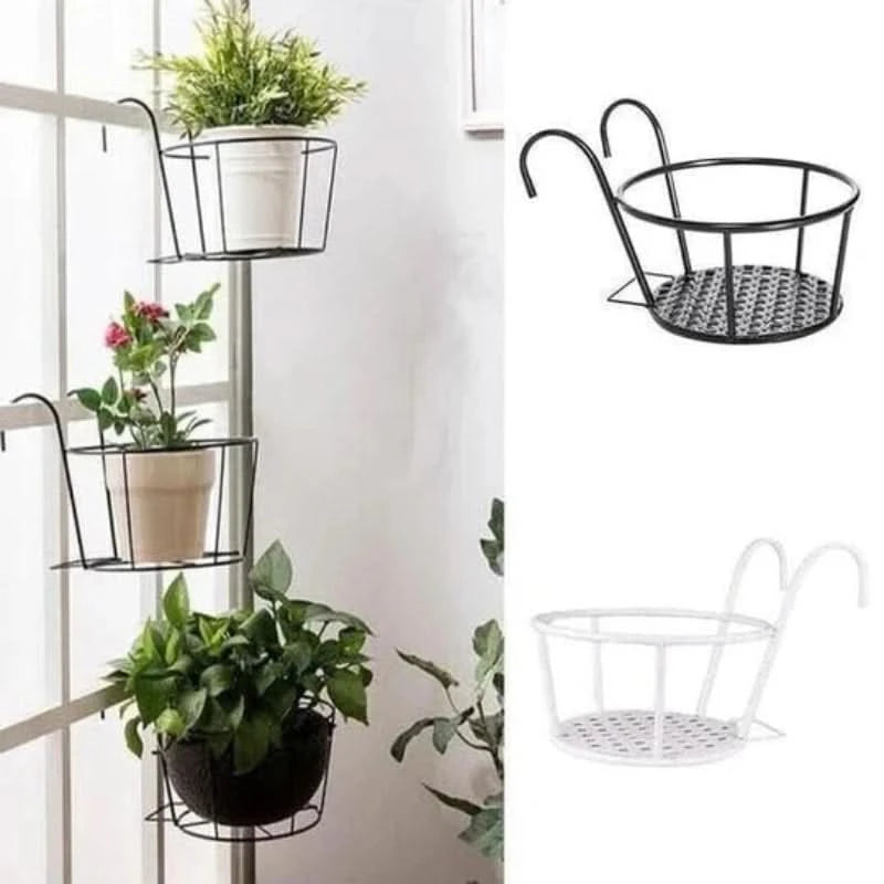 Support suspendu pour pots de fleurs