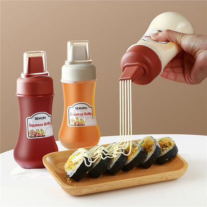 Easily dose your sauces, without splashes 