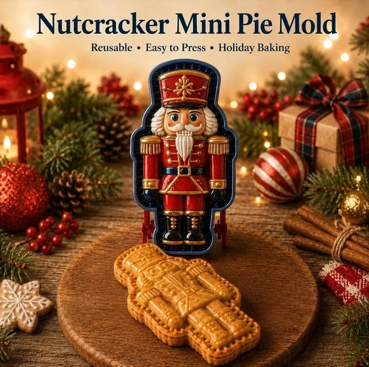 Julformar för minibakverk – festligt jul- och höstbak, 16 utstickare i livsmedelsgodkänd plast