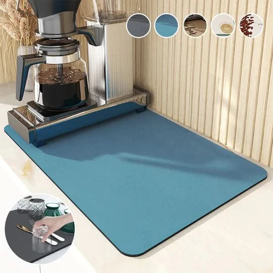 Tapete de Drenagem Super Absorvente: Cozinha Limpa e Seca 