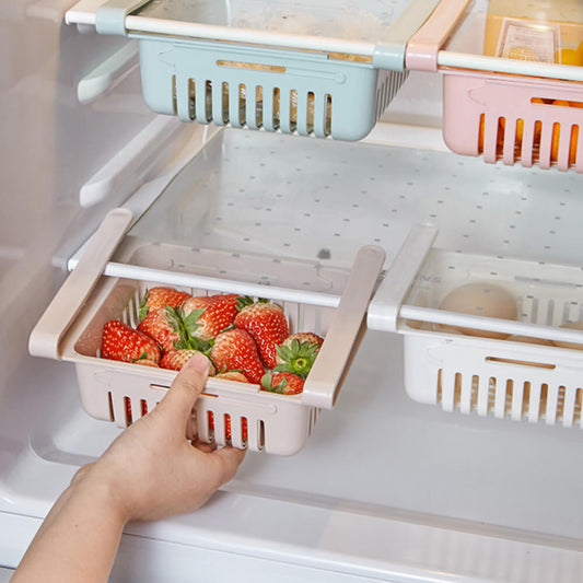 Organizator ajustabil pentru frigider 