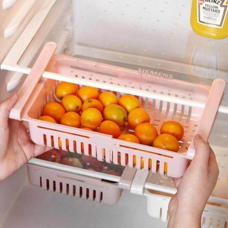 Verstellbarer Organizer für den Kühlschrank 