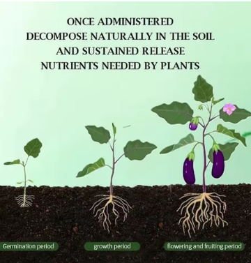 Îngrășământ concentrat pentru a reda viață plantelor dumneavoastră în mod natural 