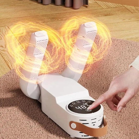 Quick and odorless drying of your wet shoes 