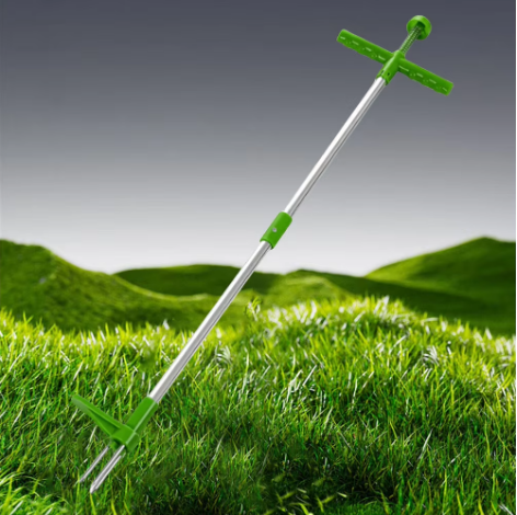 鋼製の雑草除去器 