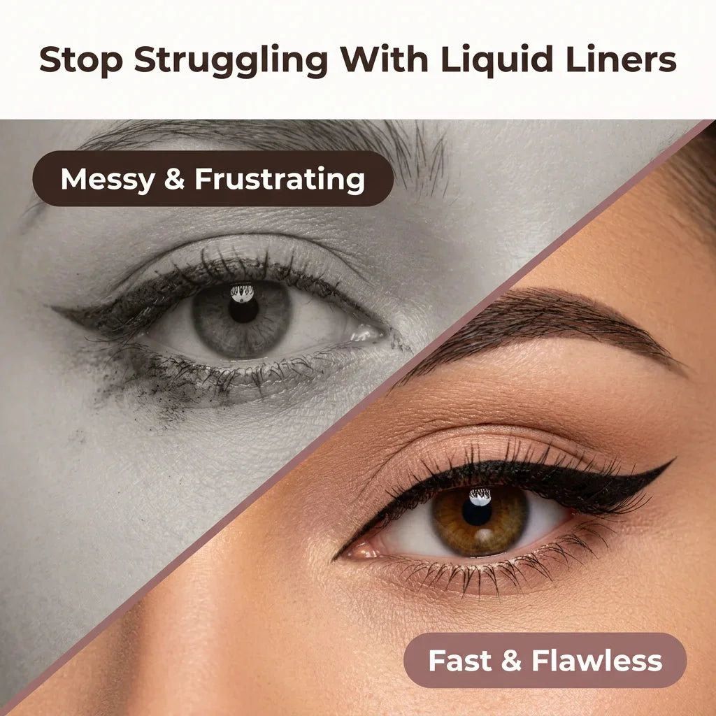 Συμμετρική σφραγίδα eyeliner — φωτογραφία 2