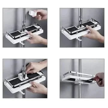رف جداري: حل تخزين لحمامك 