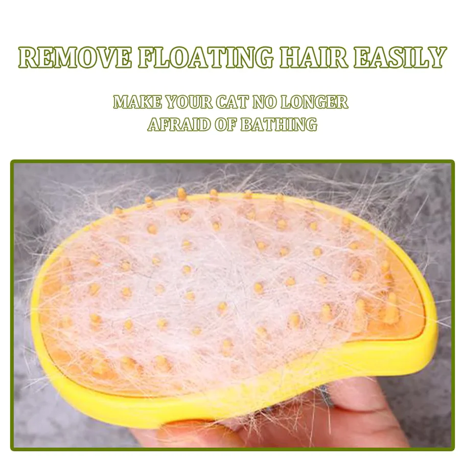 Multifunctional steam brush for perfect grooming of your pet 
