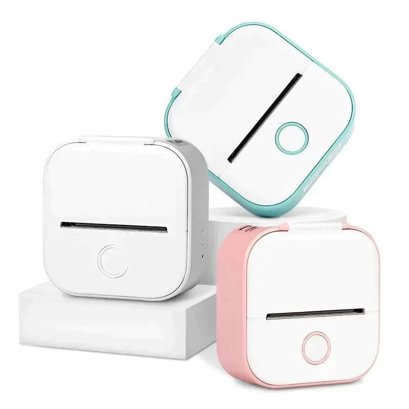 Mini bærbar printer til noter og øjebliksbilleder 